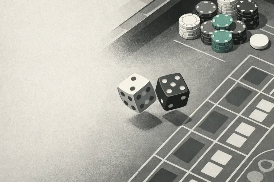 probabilités au craps : probabilités et avantage de la maison